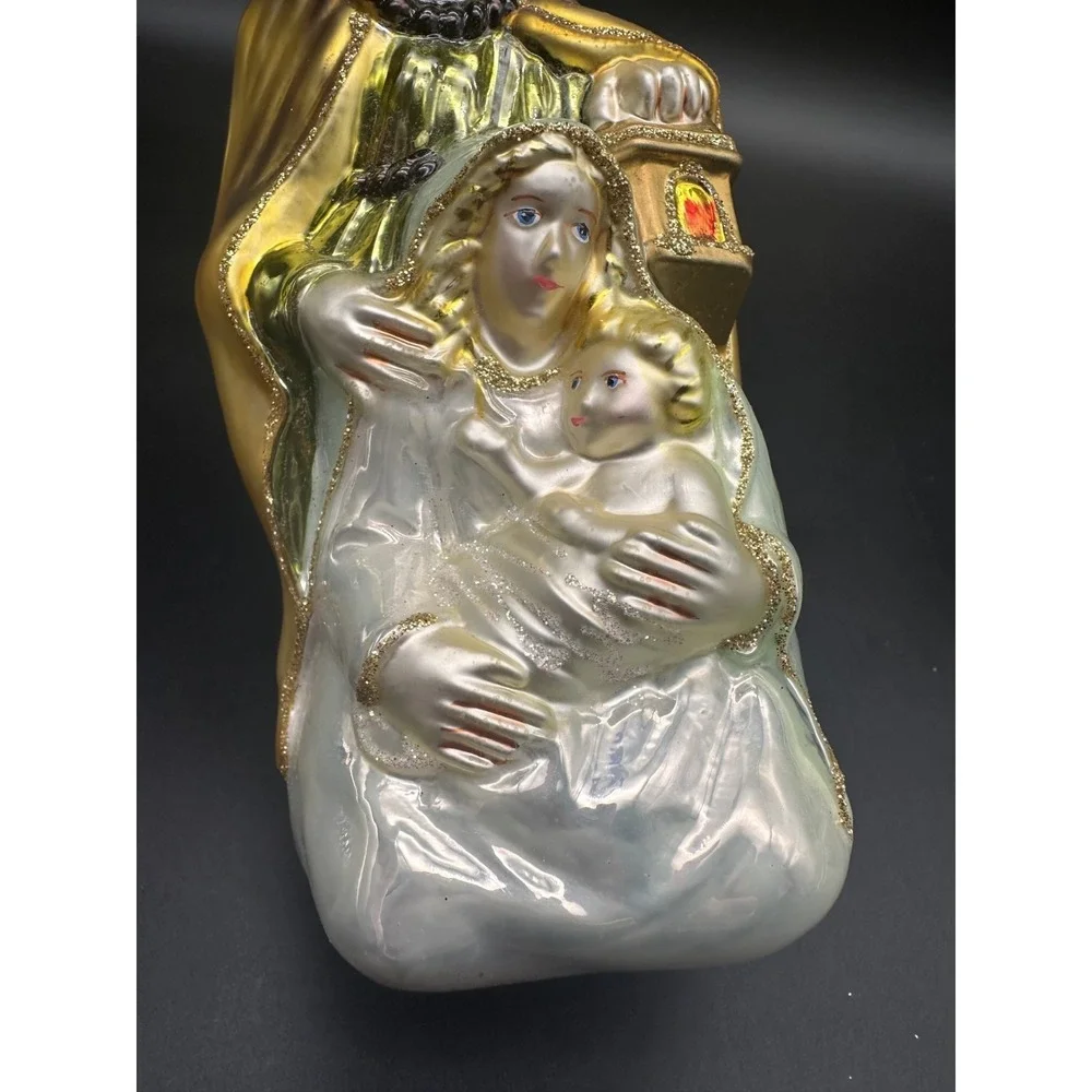KURT ADLER POLONAISE VATICAN HOLY‎ FAMILY ORNAMENT AP898 6.5